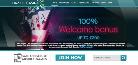 dazzle casino promo code.